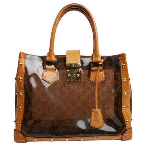 small clear louis vuitton bag|louis vuitton bag transparent.